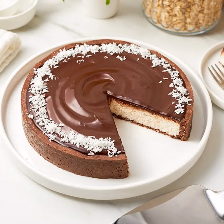Fit tarta kokosowo-czekoladowa