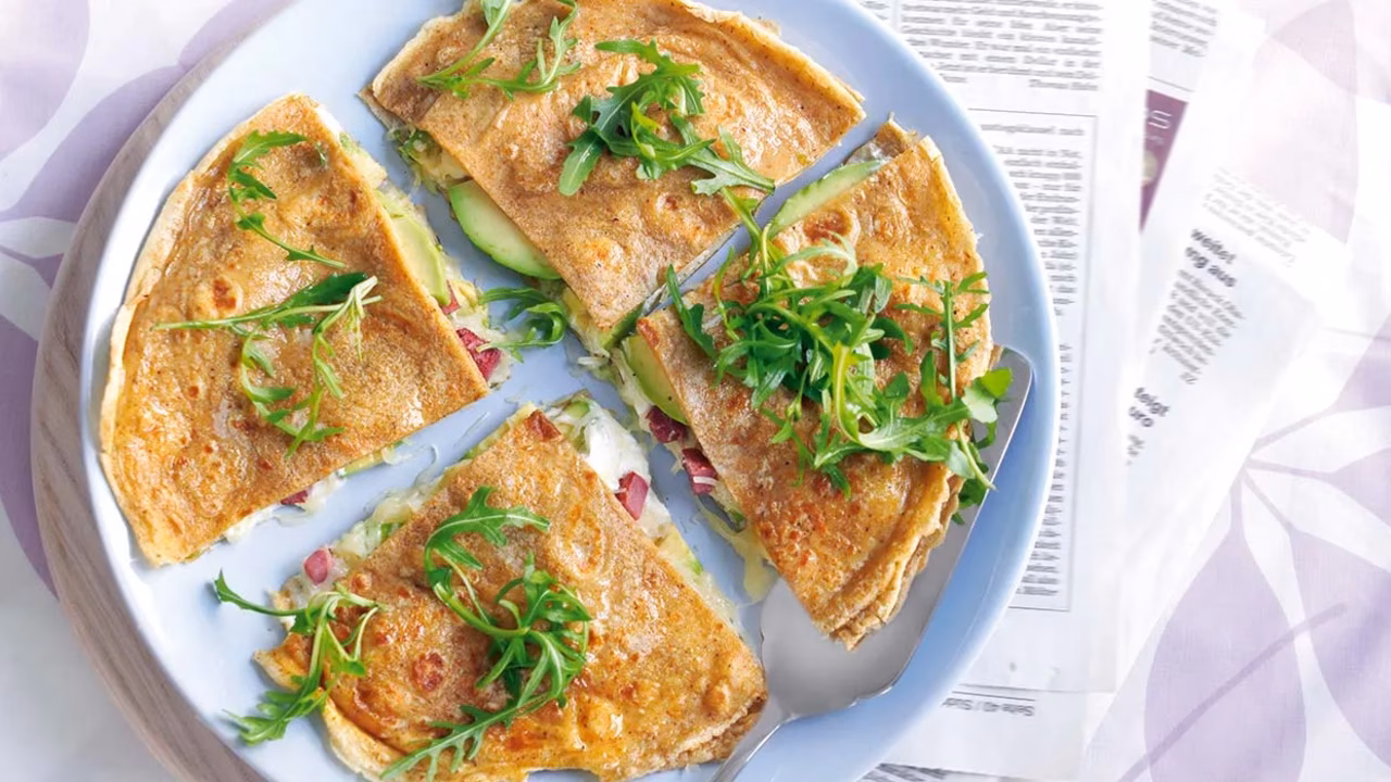 Naleśniki po meksykańsku - quesadillas z awokado