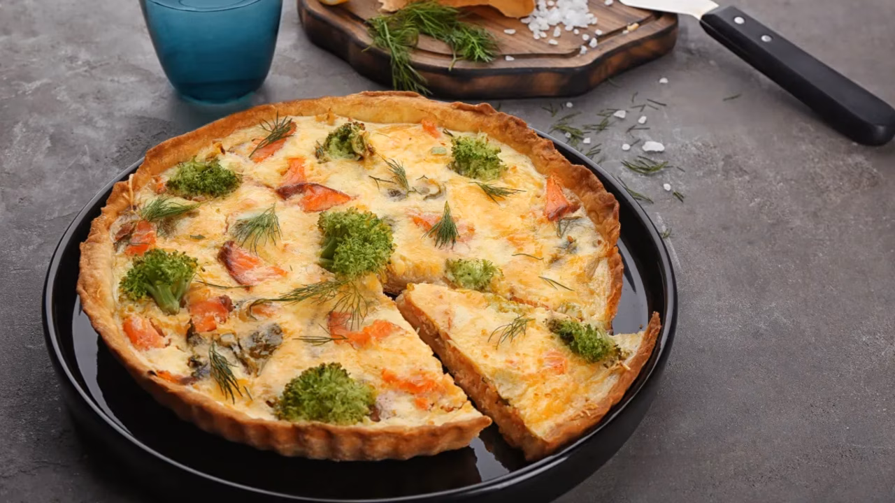 Tarta z warzywami na patelnię