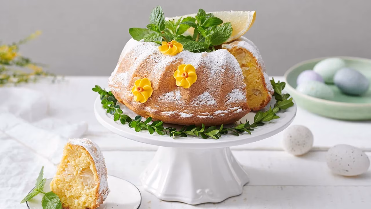 Wielkanocna babka z pomelo