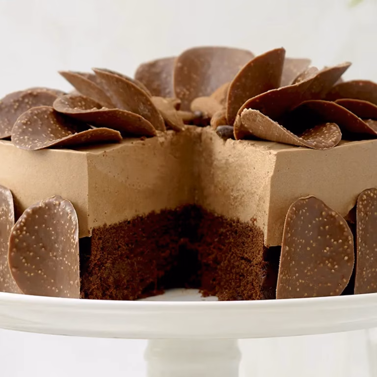 Tort czekoladowo-kawowy