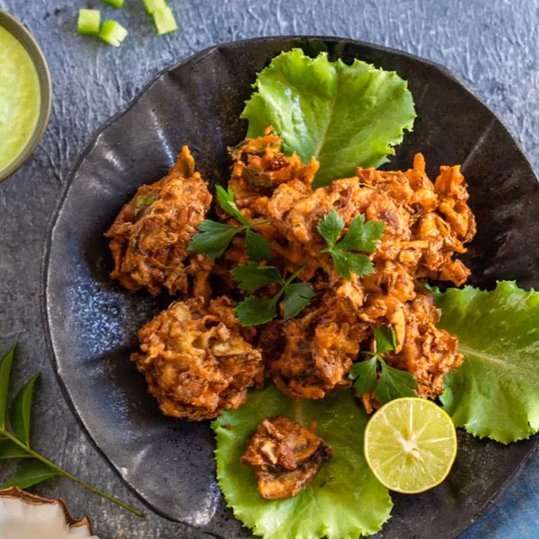 Pakora - warzywa w cieście po indyjsku
