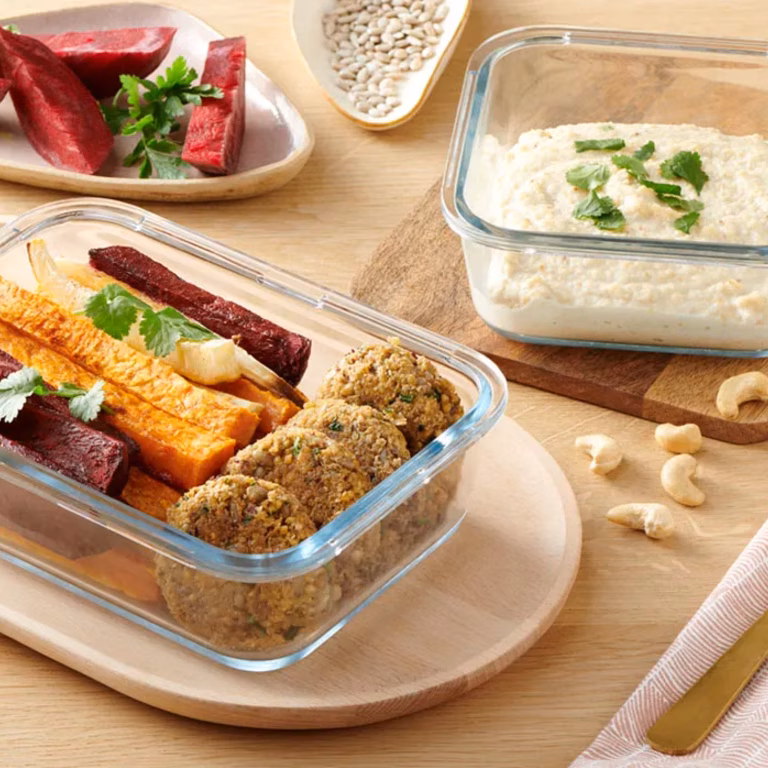 Wegański lunchbox do pracy