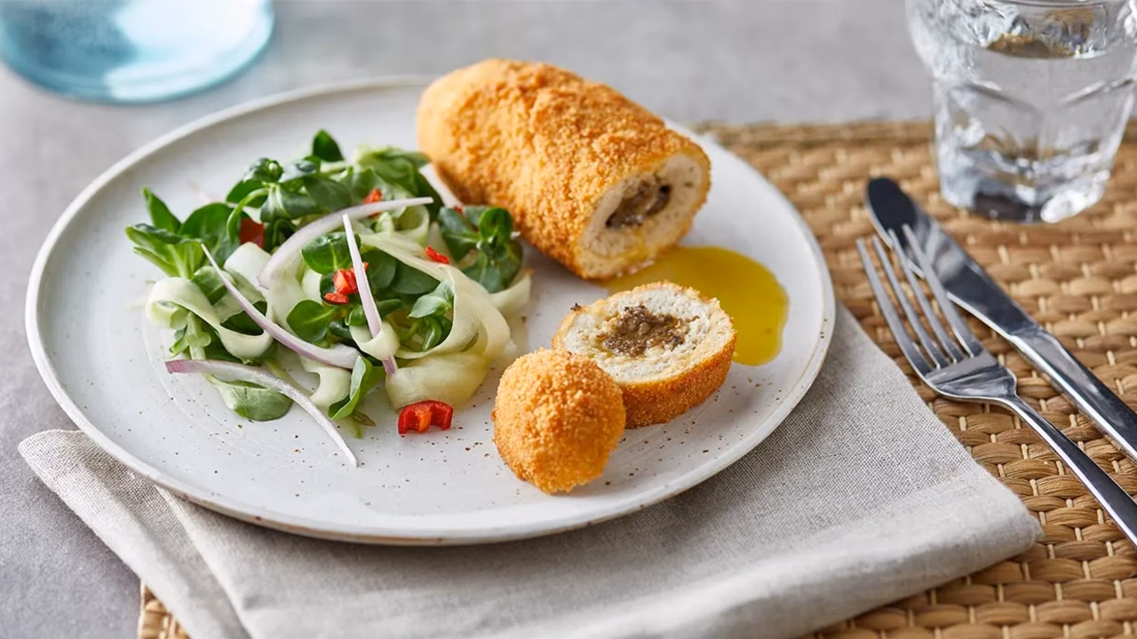 Kotlet de volaille z masłem pieprzowym