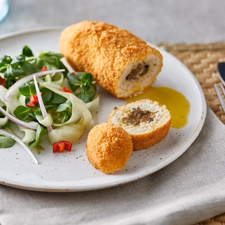 Kotlet de volaille z masłem pieprzowym