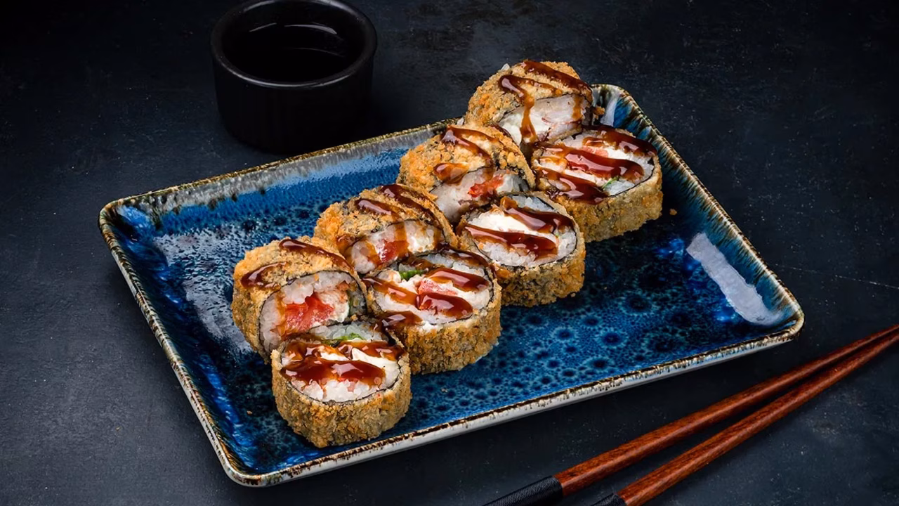 Sushi w tempurze