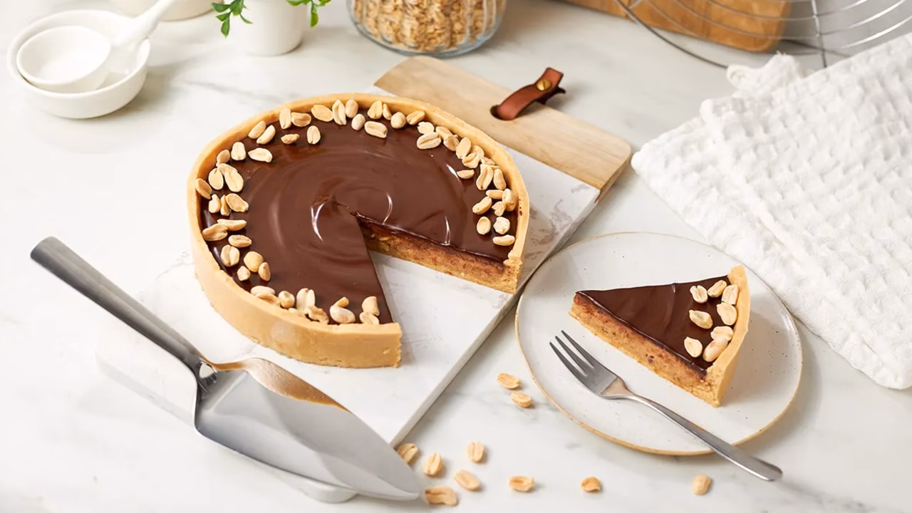 Fit tarta karmelowo-orzechowa