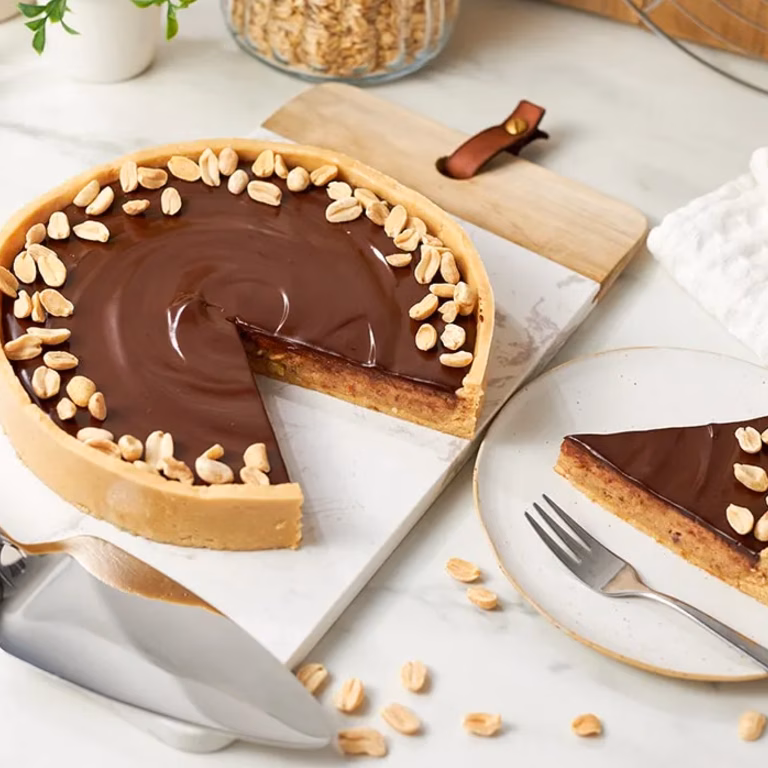 Fit tarta karmelowo-orzechowa