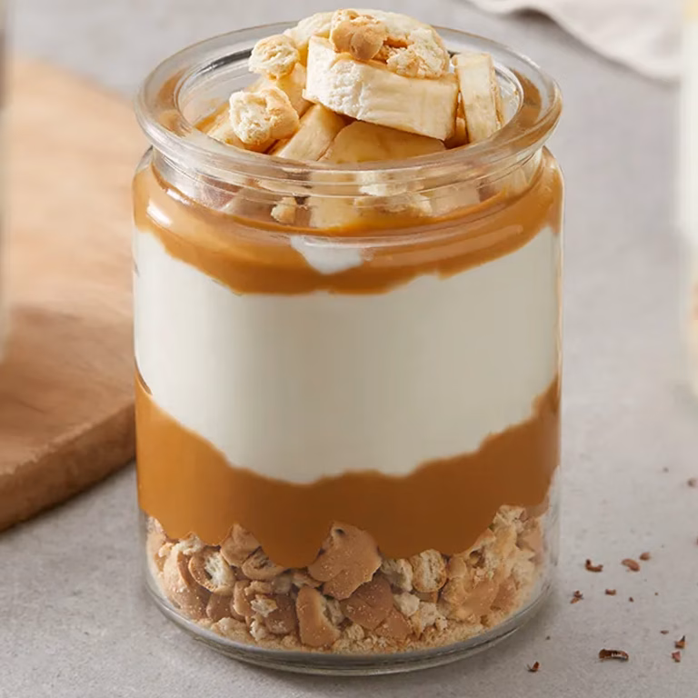 Banoffee w słoiku