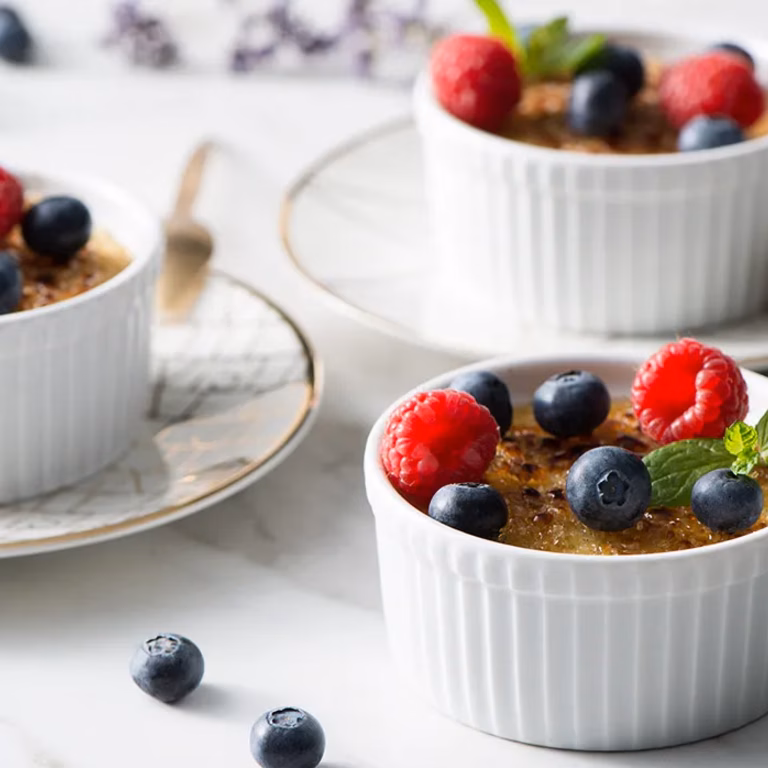 Jaglany crème brûlée