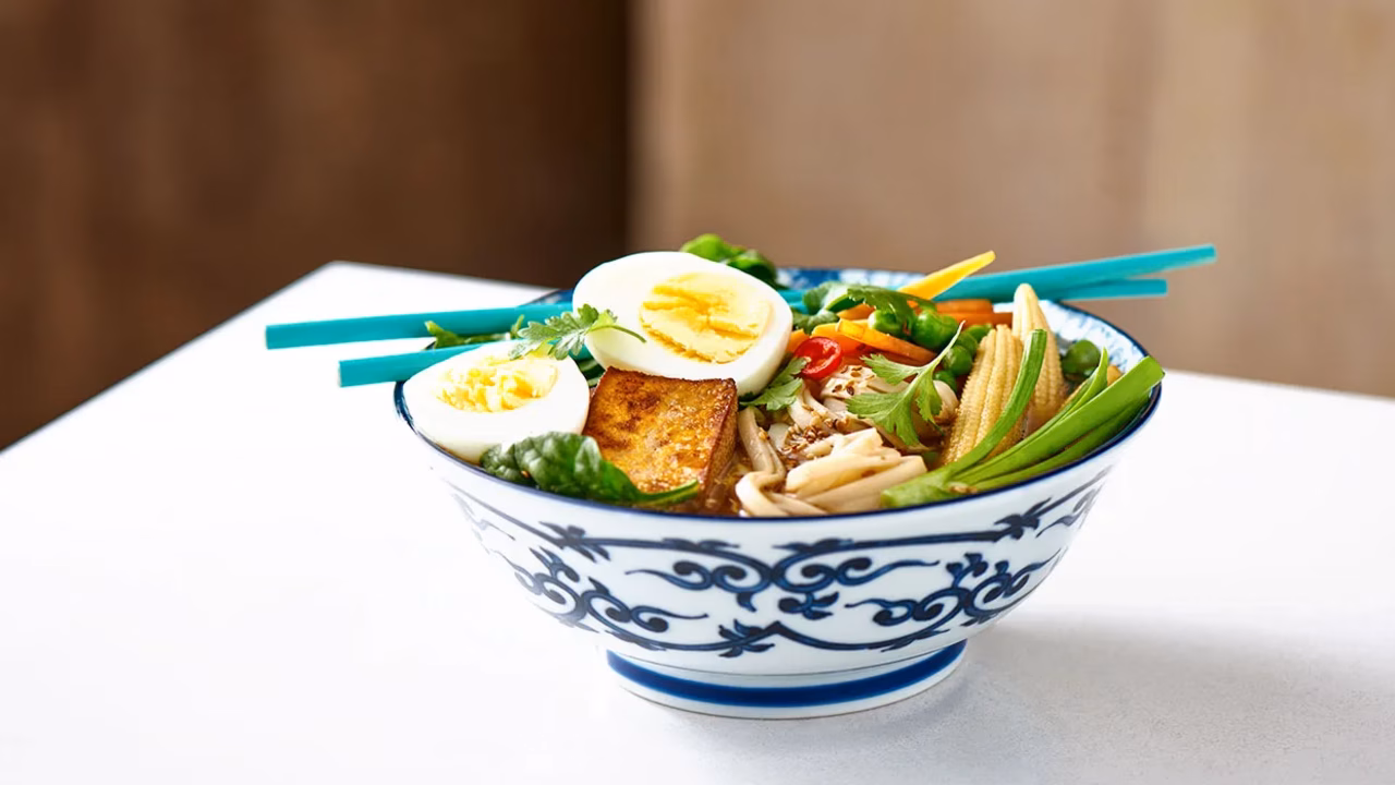 Wegetariański ramen