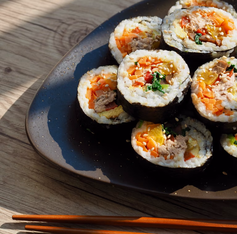 Kimbap – koreańskie "sushi"