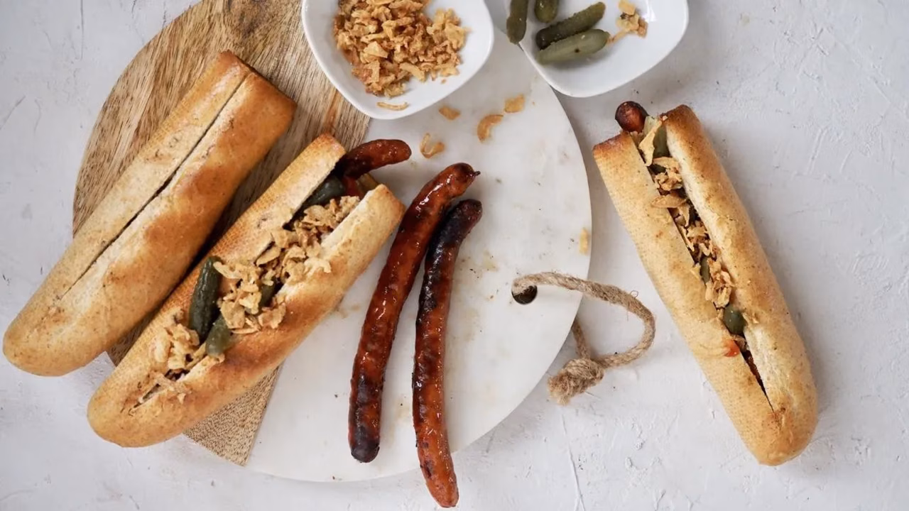Hot dogi z frankfurterkami