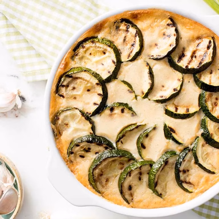 Lasagne z bakłażanem i cukinią