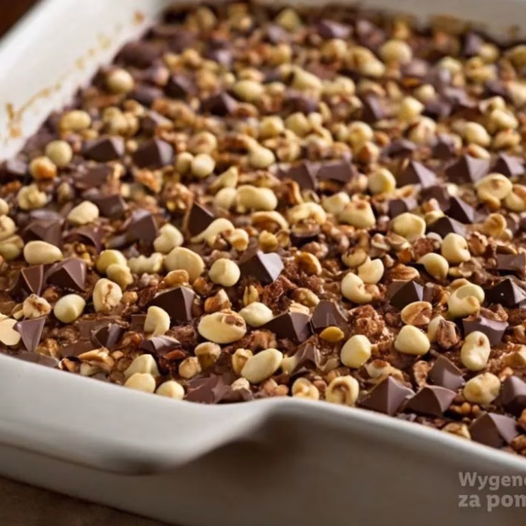 Ciasto à la Kinder Bueno