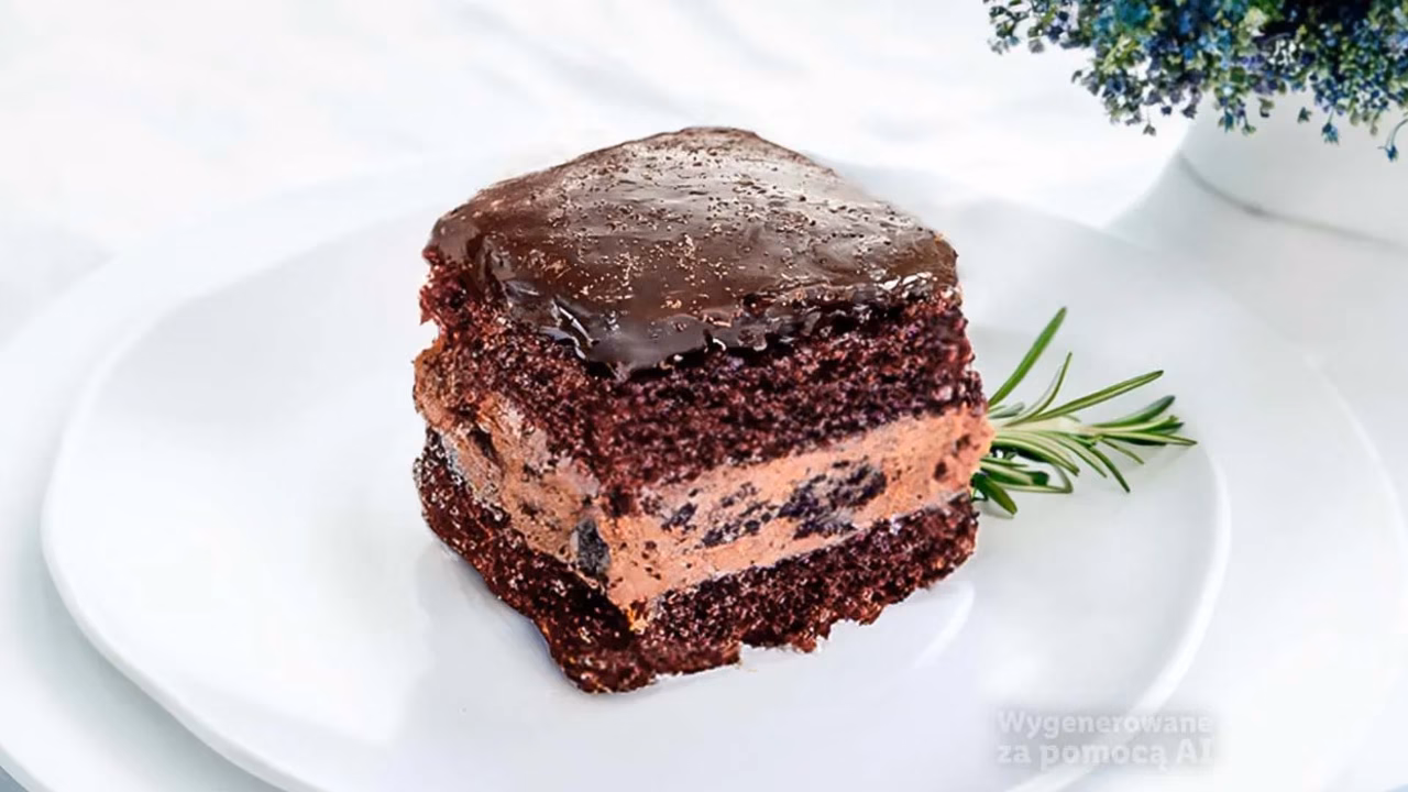 Pijana śliwka - ciasto z suszonymi śliwkami w rumie