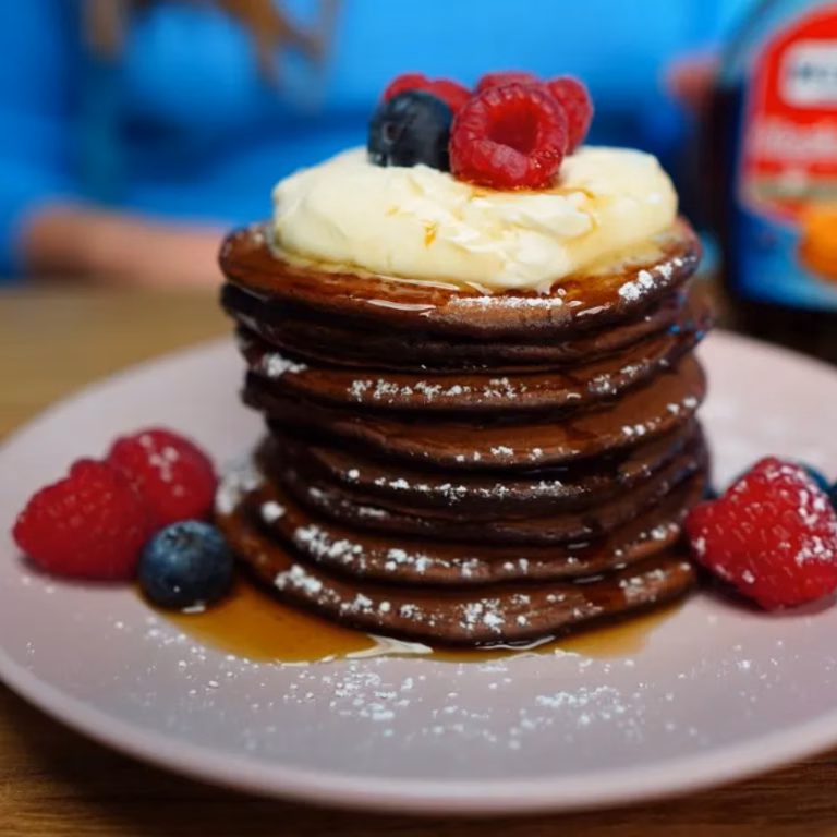 Czekoladowe pancakes
