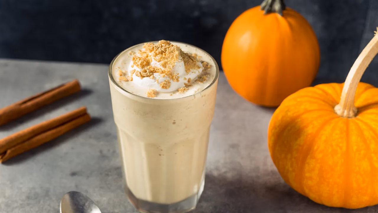 Dyniowy milkshake