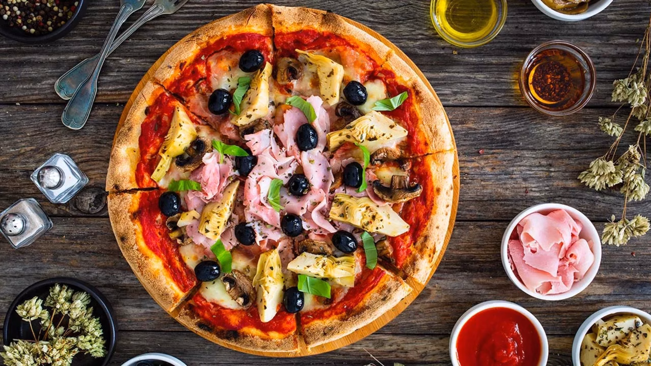 Pizza capriciosa