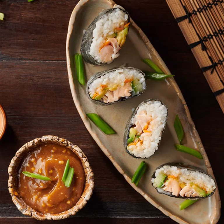 Smażone sajgonki à la sushi