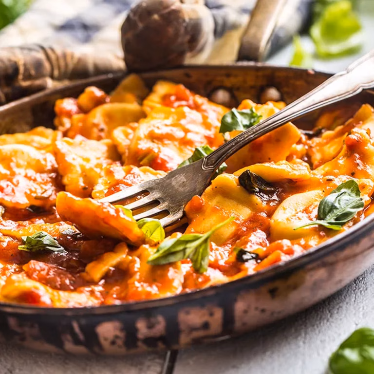 Ravioli z mięsem