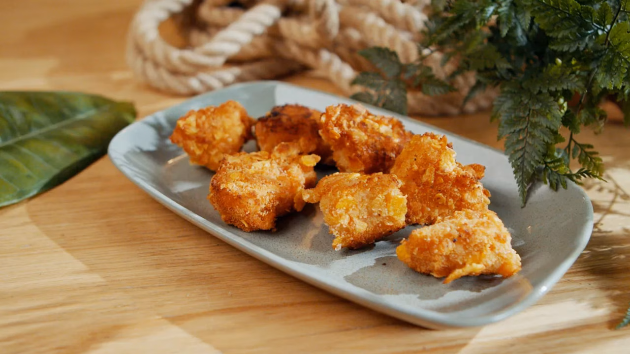 Wegańskie nuggetsy z jackfruita