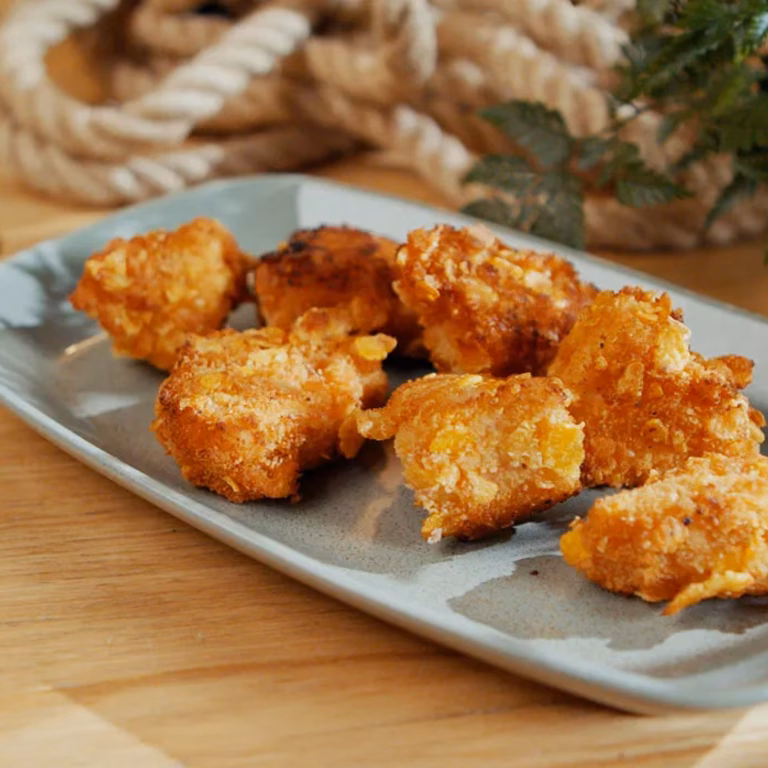 Wegańskie nuggetsy z jackfruita