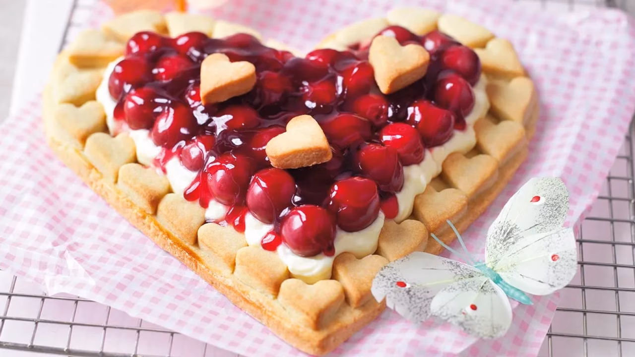 Tarta  z wiśniami