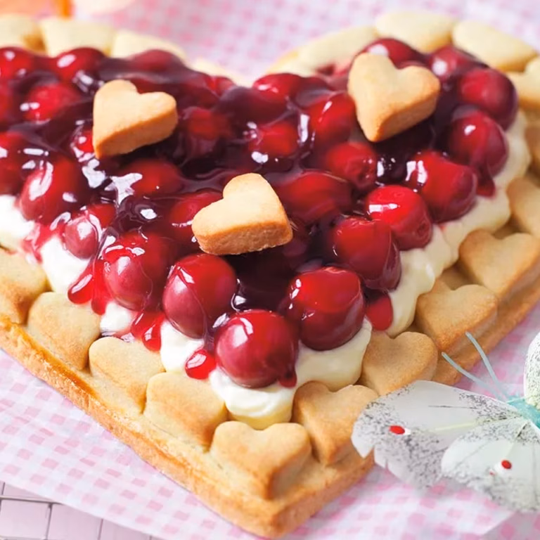 Tarta  z wiśniami