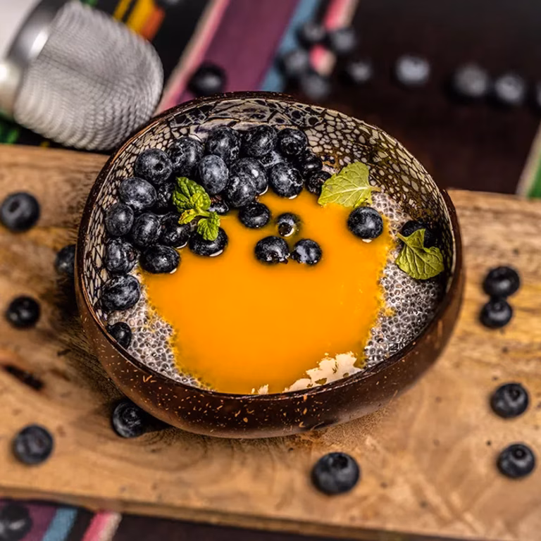 Kokosowy pudding chia z doliny