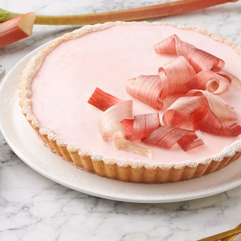 Tarta rabarbarowa