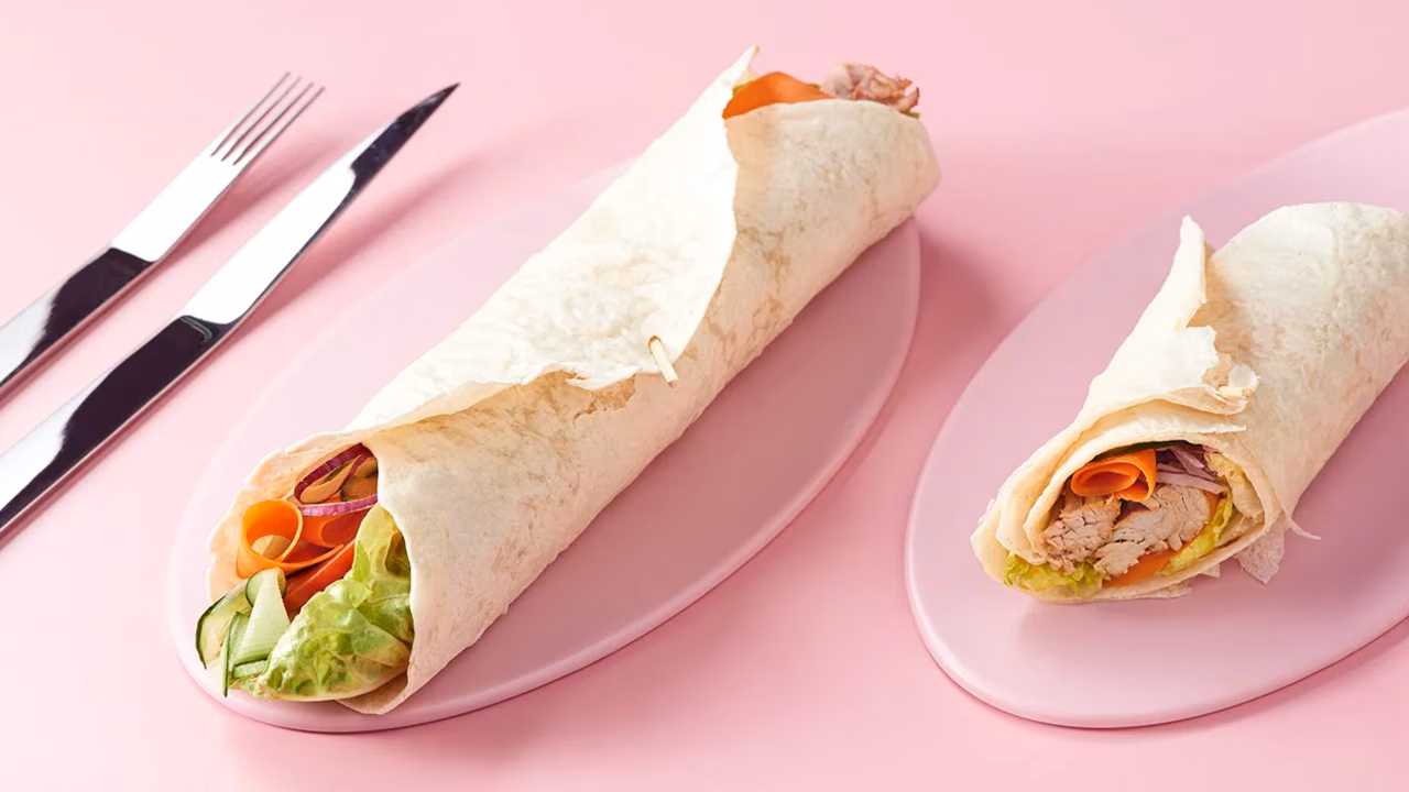 Bezglutenowe tortille z szarpaną wieprzowiną