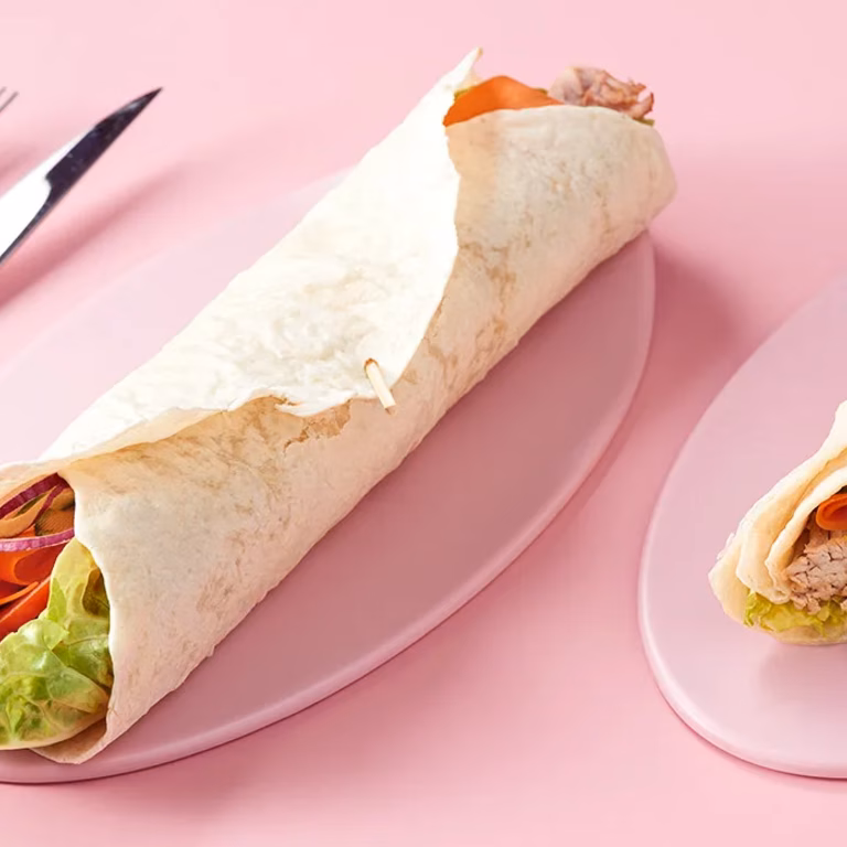 Bezglutenowe tortille z szarpaną wieprzowiną