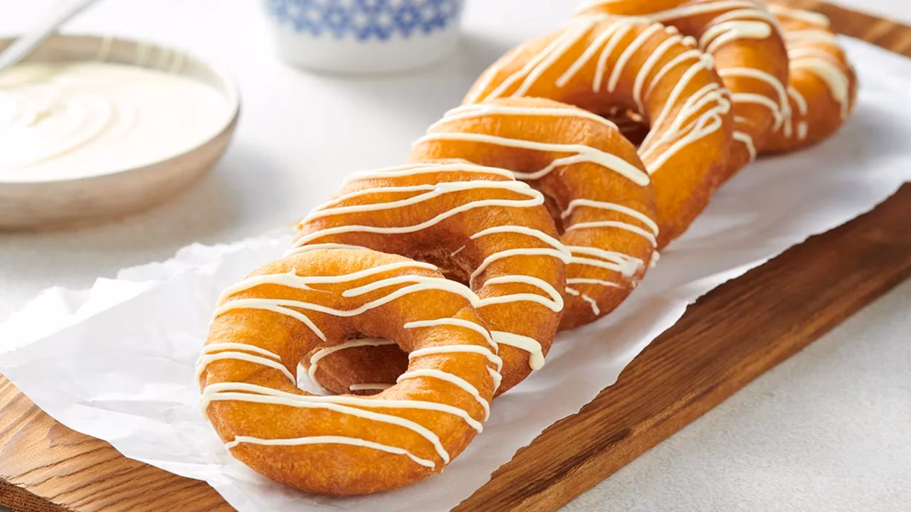Donuty dyniowe
