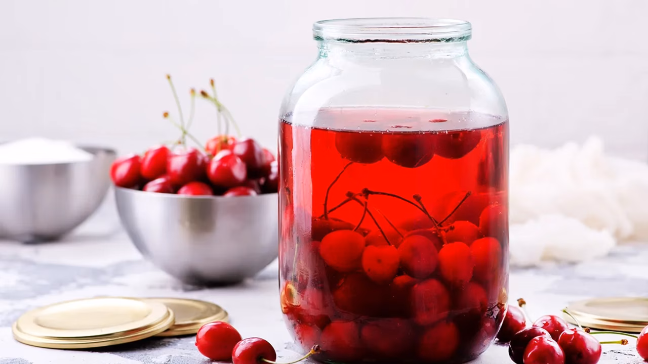 Kompot z wiśni