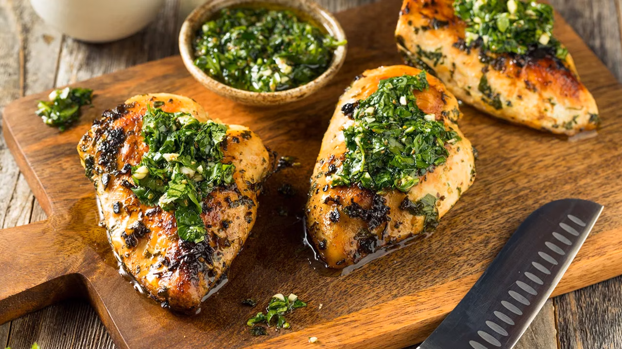 Kurczak w sosie chimichurri