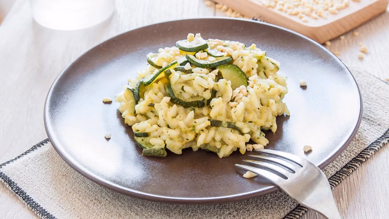 Risotto z cukinią