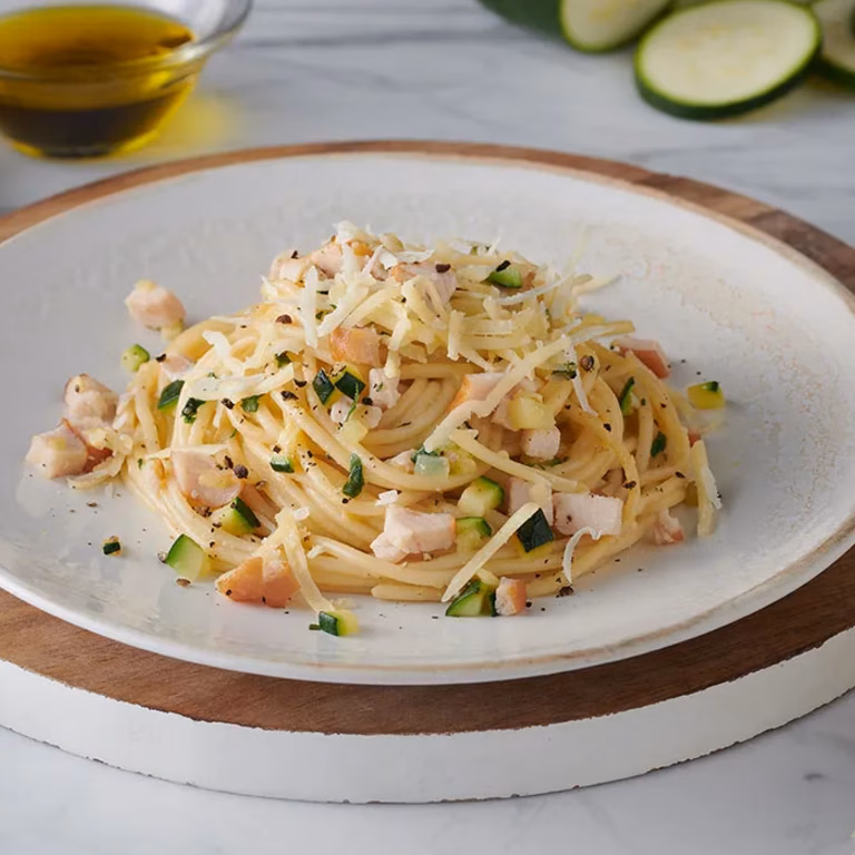 Fit makaron à la carbonara