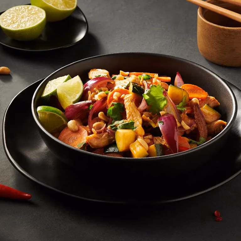 Stir fry z indyka z warzywami
