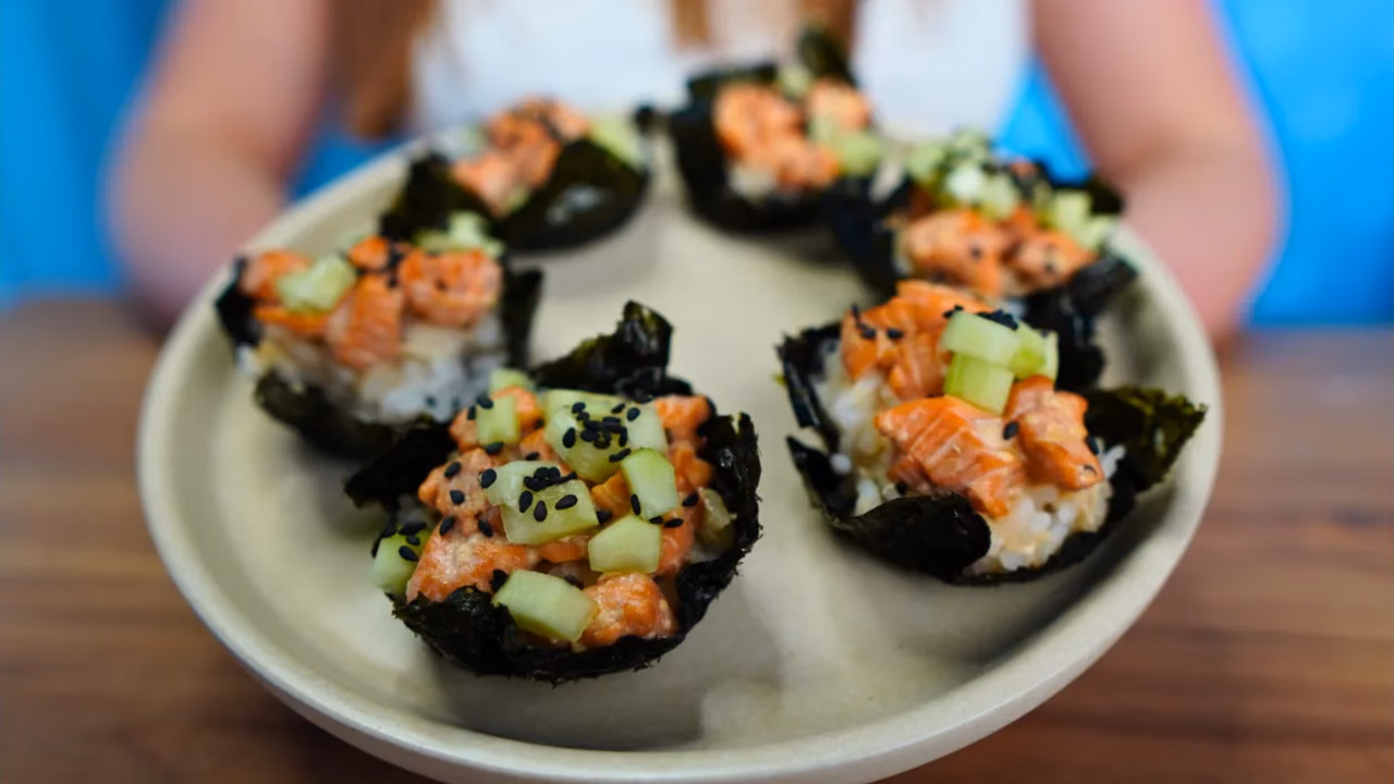Babeczki sushi