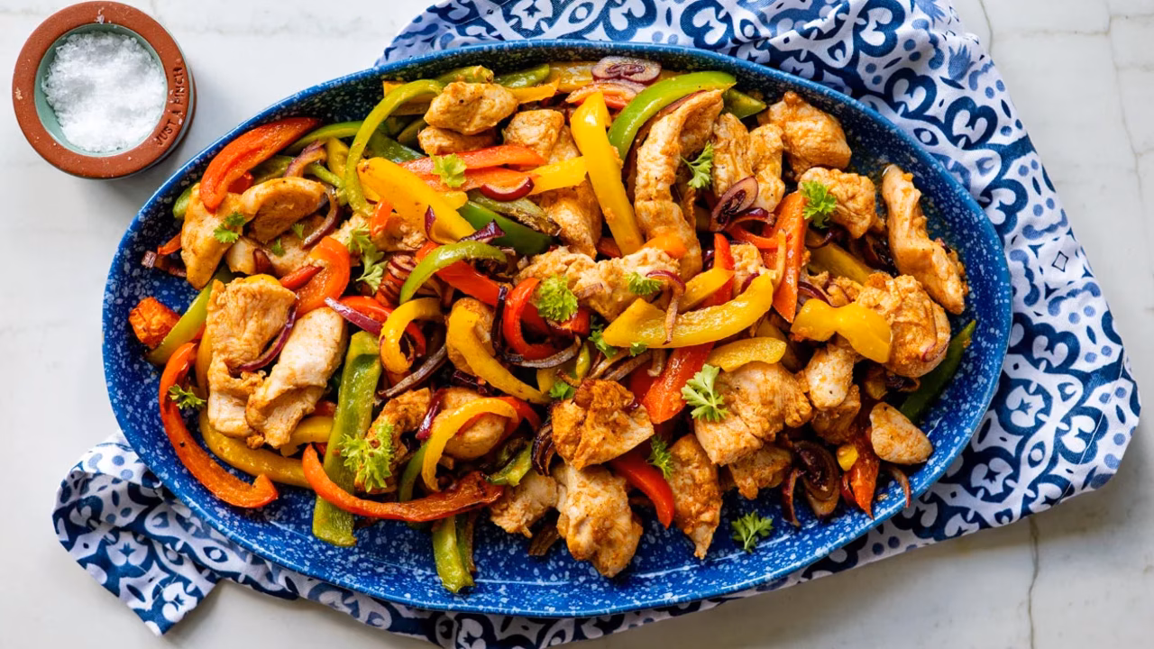 Fajitas z kurczakiem