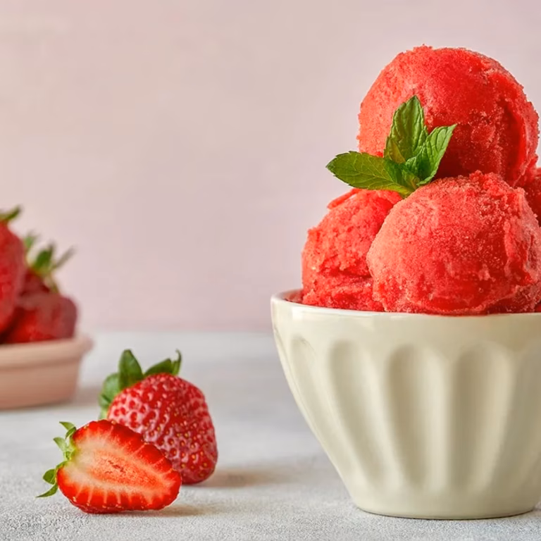 Sorbet truskawkowy