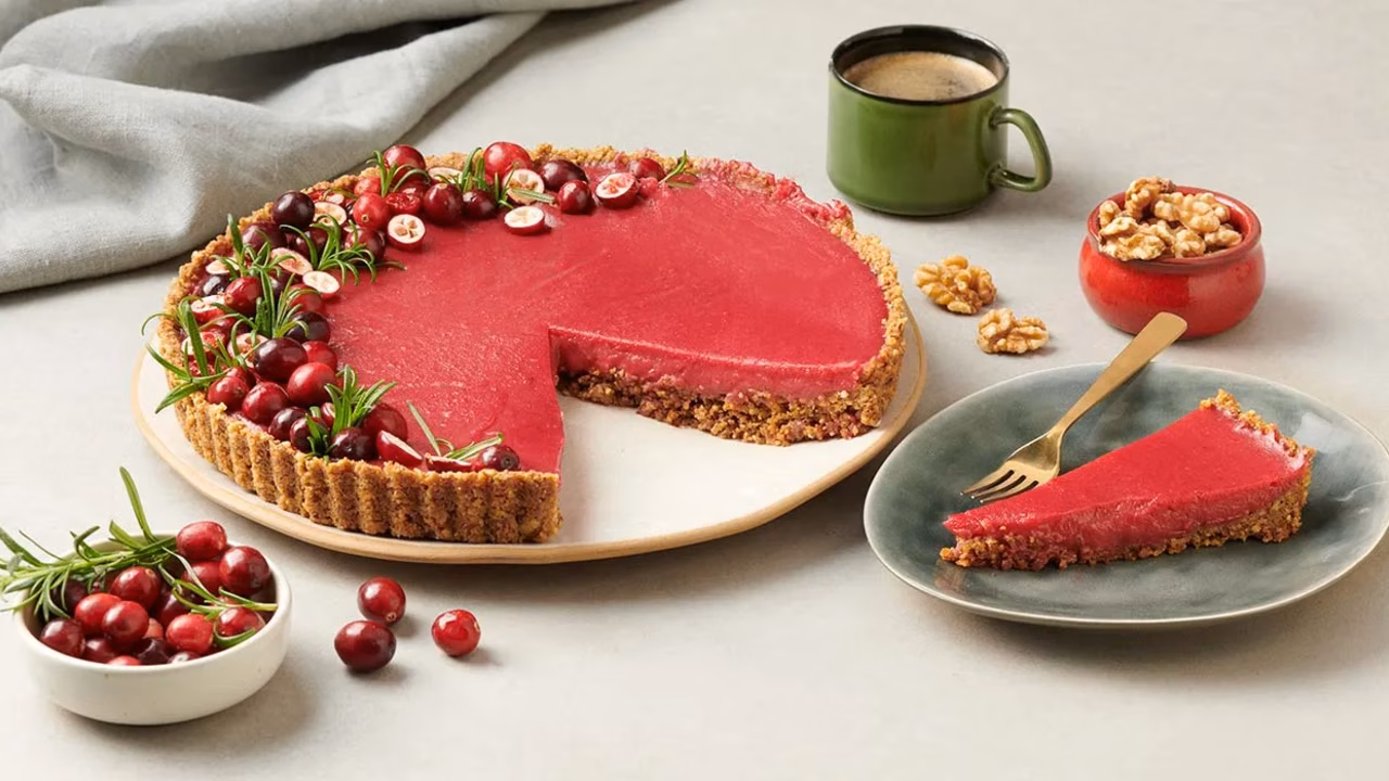 Tarta żurawinowa
