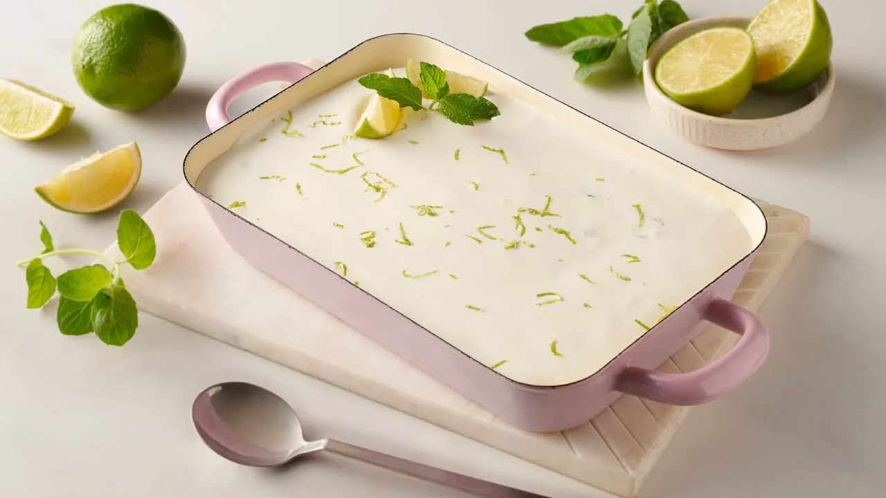 Limonkowe ciasto bez pieczenia