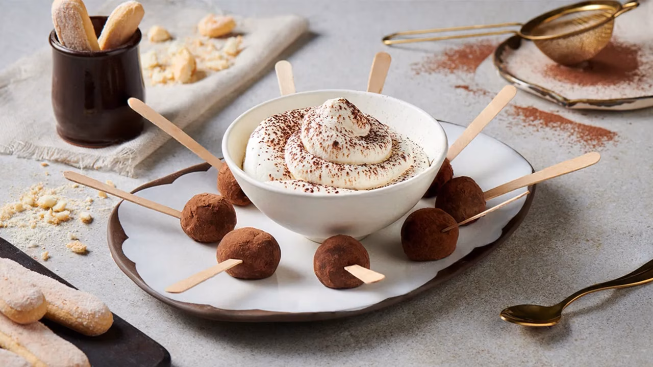 Kuleczki tiramisu z kremem kawowym