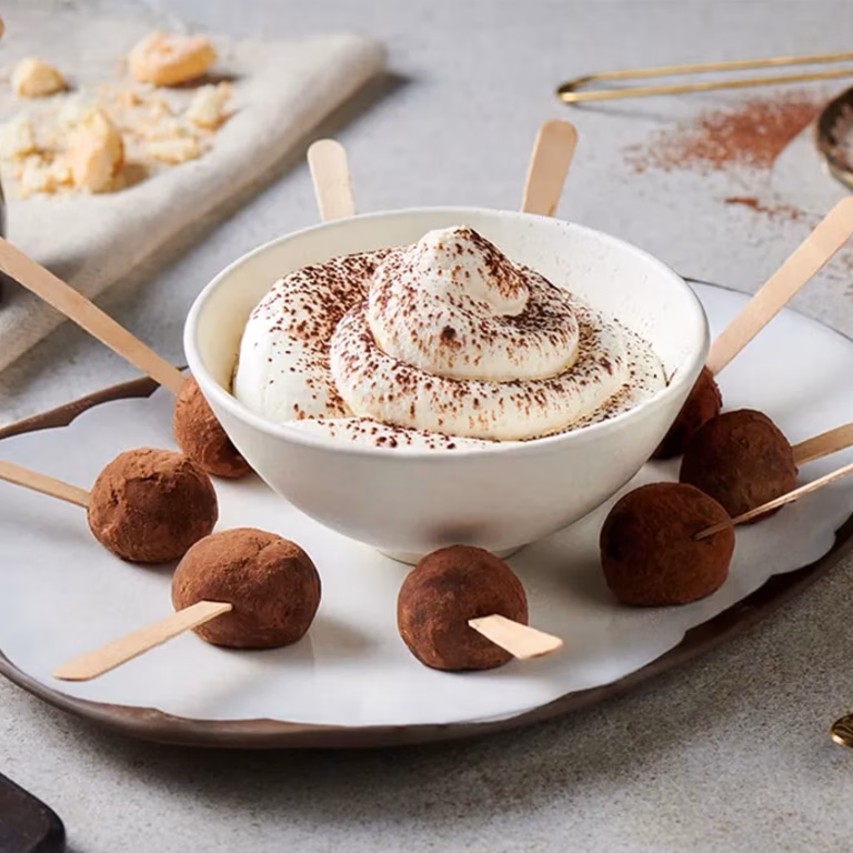 Kuleczki tiramisu z kremem kawowym