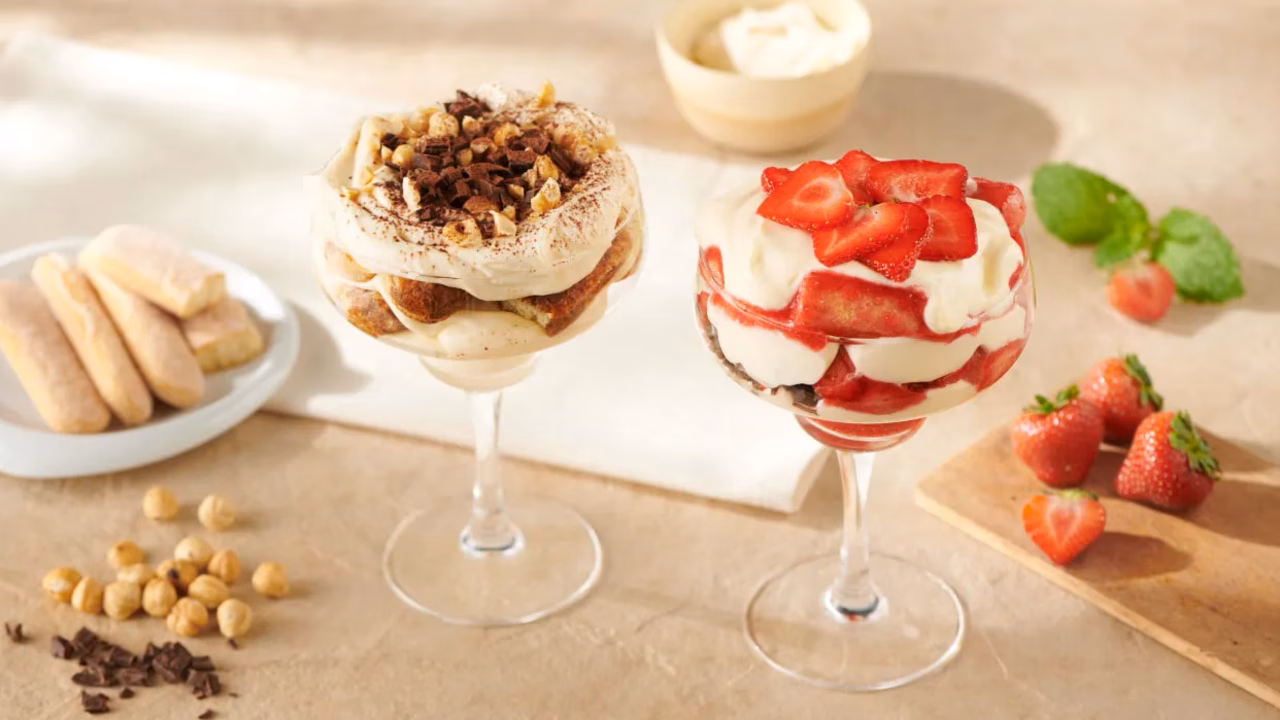 Włoskie tiramisu na dwa sposoby