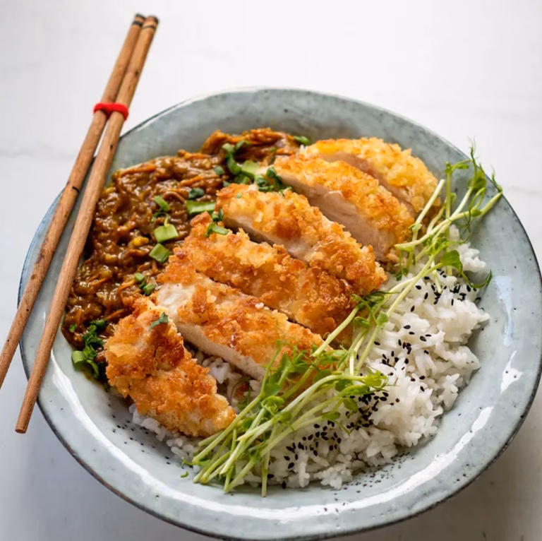 Katsu curry z kurczakiem