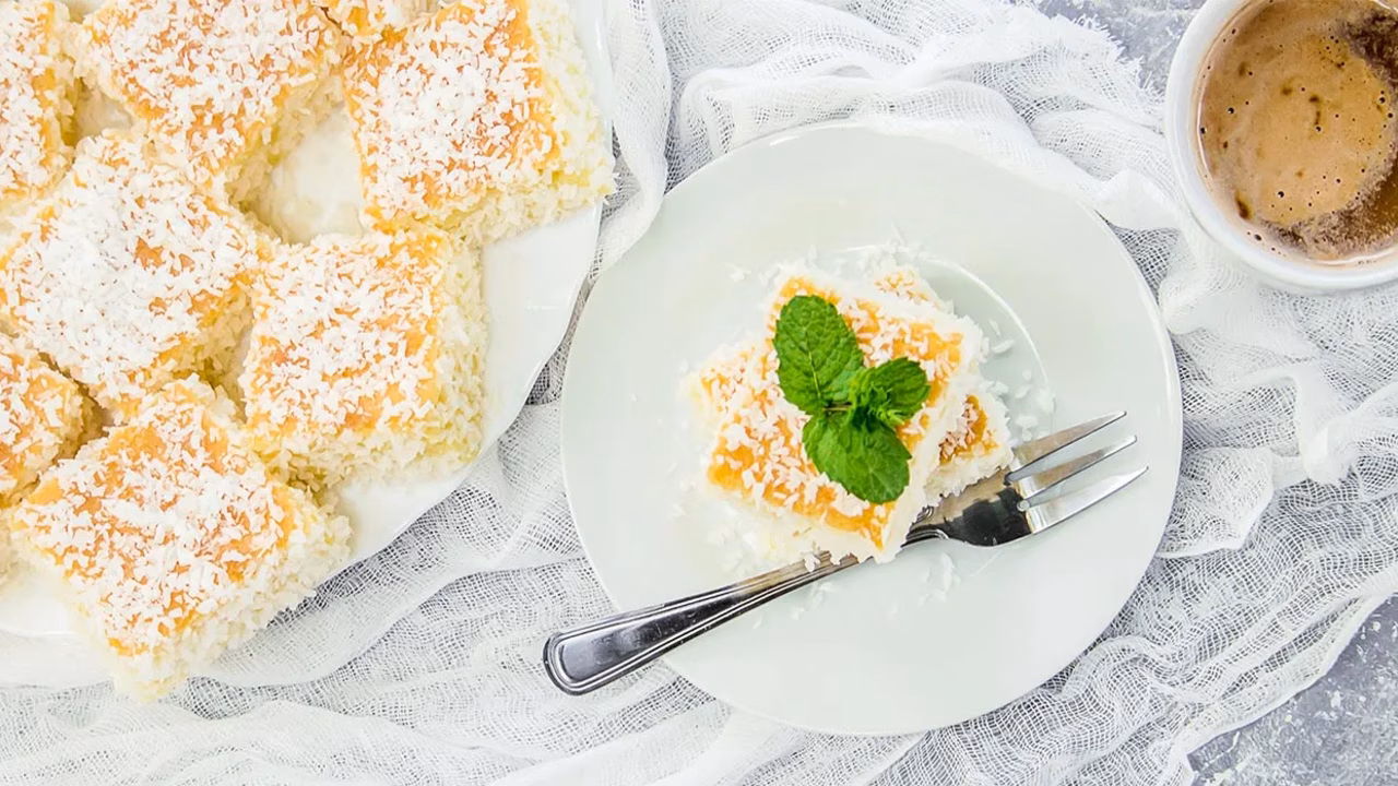 Łabędzi puch - ciasto