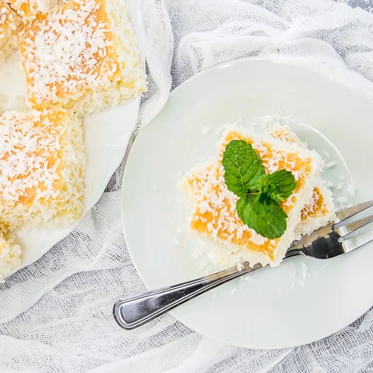 Łabędzi puch - ciasto